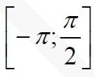 Укажите корни этого уравнения, принадлежащие отрезку [-pi ; pi/2]