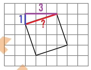 Решение №679 На клетчатой бумаге с размером клетки 1×1 изображён квадрат.