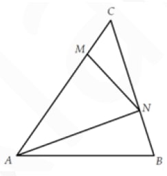 На сторонах АС и ВС треугольника АВС взяты точки M и N