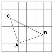 Решение №1723 На клетчатой бумаге с размером клетки корень √5х√5 изображен треугольник АВС.