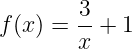 Решение №2125 На рисунке изображён график функции f(x)=k/x+a. Найдите f(-12).