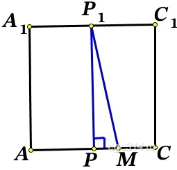 Найдите площадь сечения призмы АВСА1В1С1 плоскостью MNB1, если АВ = 6, АA1 = √3.