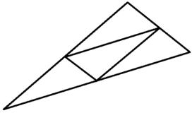 Через среднюю линию основания правильной треугольной призмы, объём которой равен 84