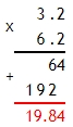 Решение №2876 Найдите значение выражения 3,2·6,2.
