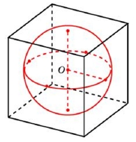 Шар, объём которого равен 12π, вписан в куб. Найдите объём куба.