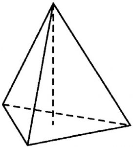 В правильной треугольной пирамиде боковое ребро равно 7, а сторона основания равна 10,5.
