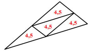 Решение №3687 Через среднюю линию основания треугольной призмы проведена плоскость, параллельная боковому ребру.