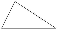 В треугольнике два угла равны 27° и 79°.