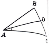 В треугольнике ABC известно, что ∠BCA = 60∘, ∠ABC = 78∘, AD – биссектриса.