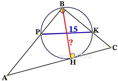 Точка Н является основанием высоты ВН, проведённой из вершины прямого угла B прямоугольного треугольника ABC.