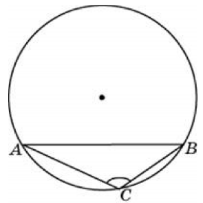 Найдите хорду, на которую опирается угол 120°, вписанный в окружность радиусом 35√3.