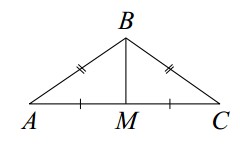 В треугольнике ABC известно, что AB = BC = 65 В треугольнике ABC известно, что AB = BC = 65