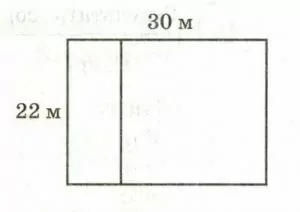 Дачный участок имеет форму прямоугольника со сторонами 22 и 30 метров. Дачный участок имеет форму прямоугольника со сторонами 22 и 30 метров.