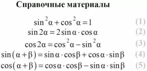 Используем справочные материалы ЕГЭ (профильный уровень) Используем справочные материалы ЕГЭ (профильный уровень)