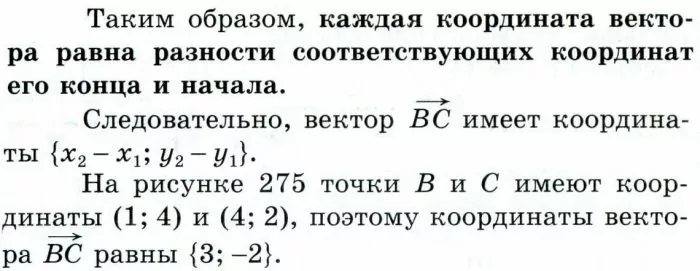 Найдём координаты векторов, найдя на рисунке координаты точки начала и точки конца каждого вектора На координатной плоскости изображены векторы a→ и b→ с целочисленными координатами.