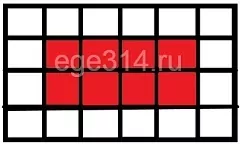 Решение №4226 Клетки таблицы 6х4 раскрашены в чёрный и белый цвета так, что получилось 19 пар соседних клеток разного цвета и 15 пар соседних клеток чёрного цвета.