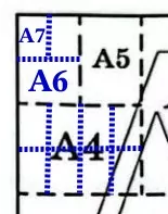 Сколько листов формата А7 получится из одного листа формата А4 Сколько листов формата А7 получится из одного листа формата А4